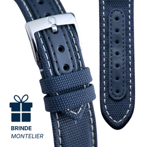 Speedmaster "Silver Snoopy Award" + Brinde(Pulseira Azul)